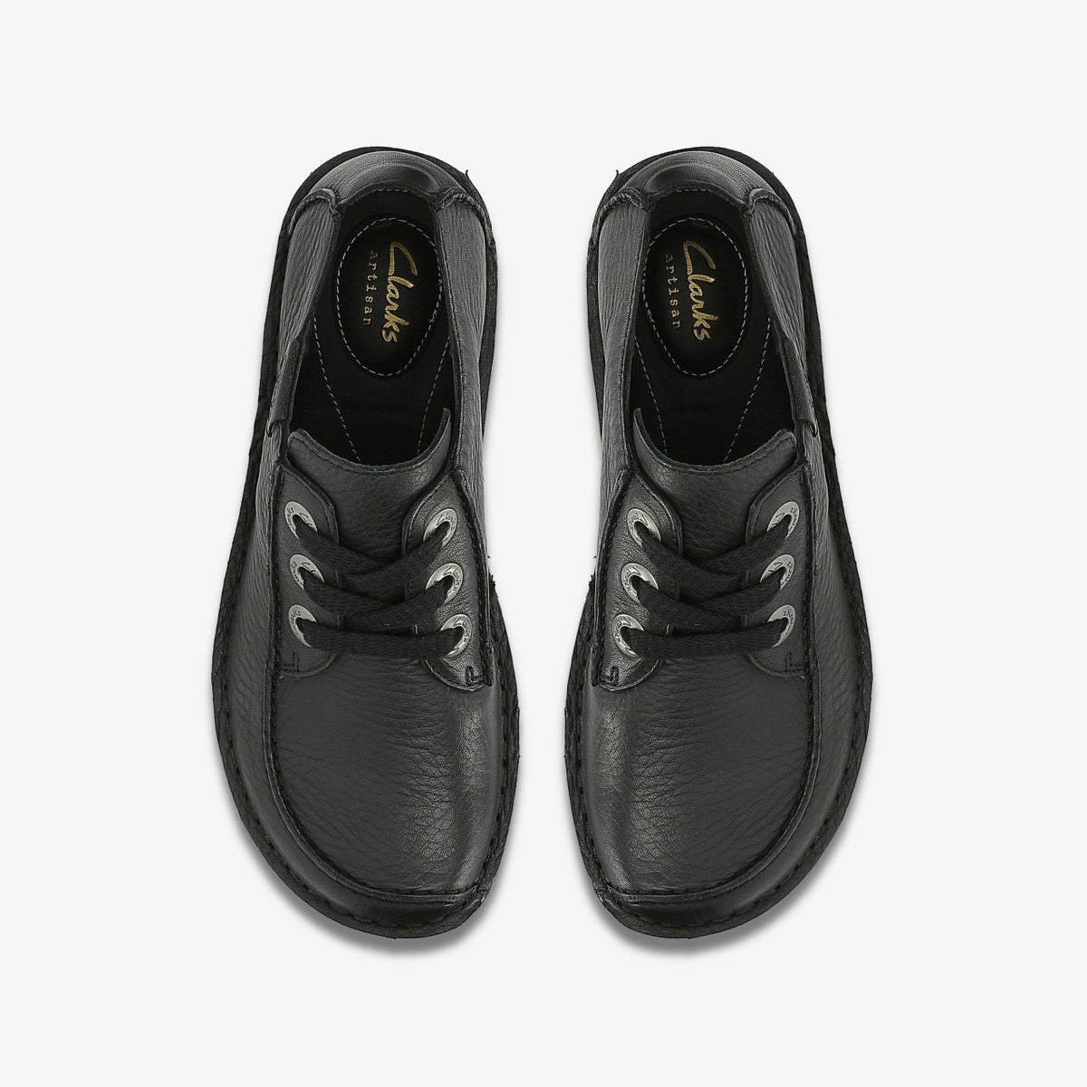 Funny Dream Black Leather - Clarks Women