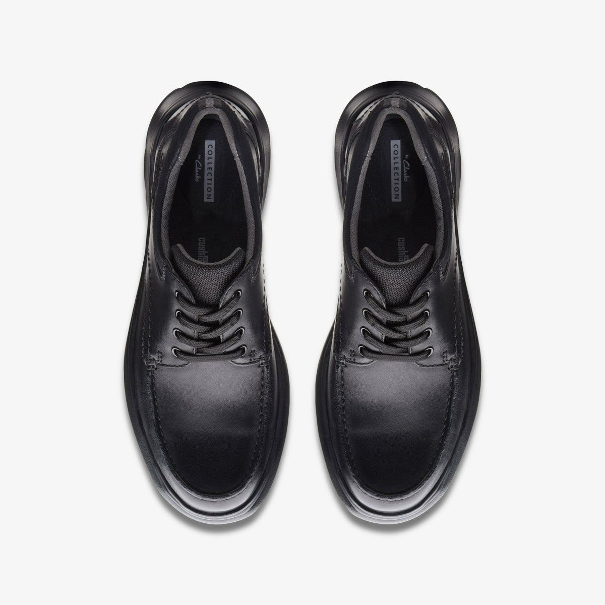 Cotrell Edge Black Smooth Leather - Clarks Men