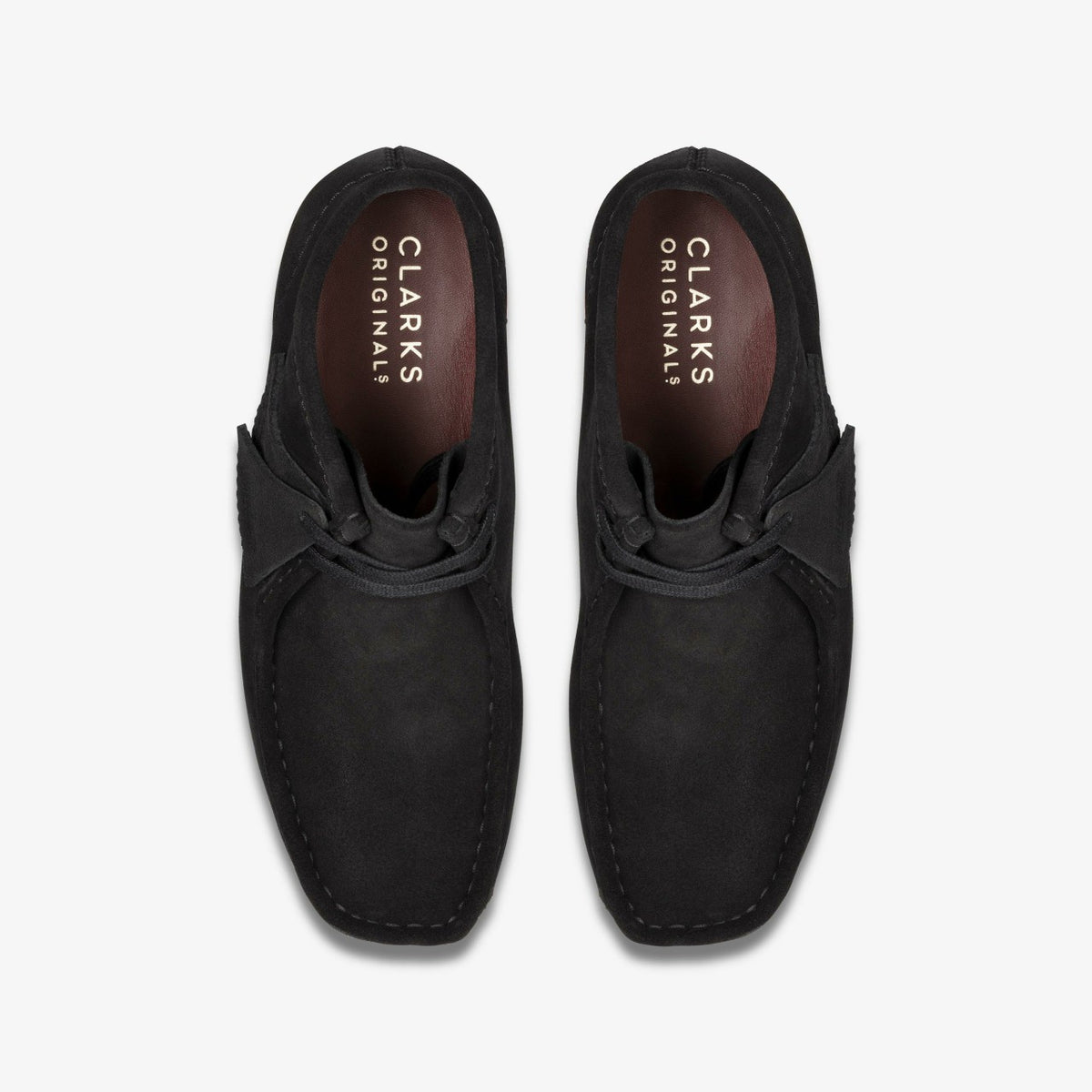 Wallabee Boot Black Suede - Clarks Women