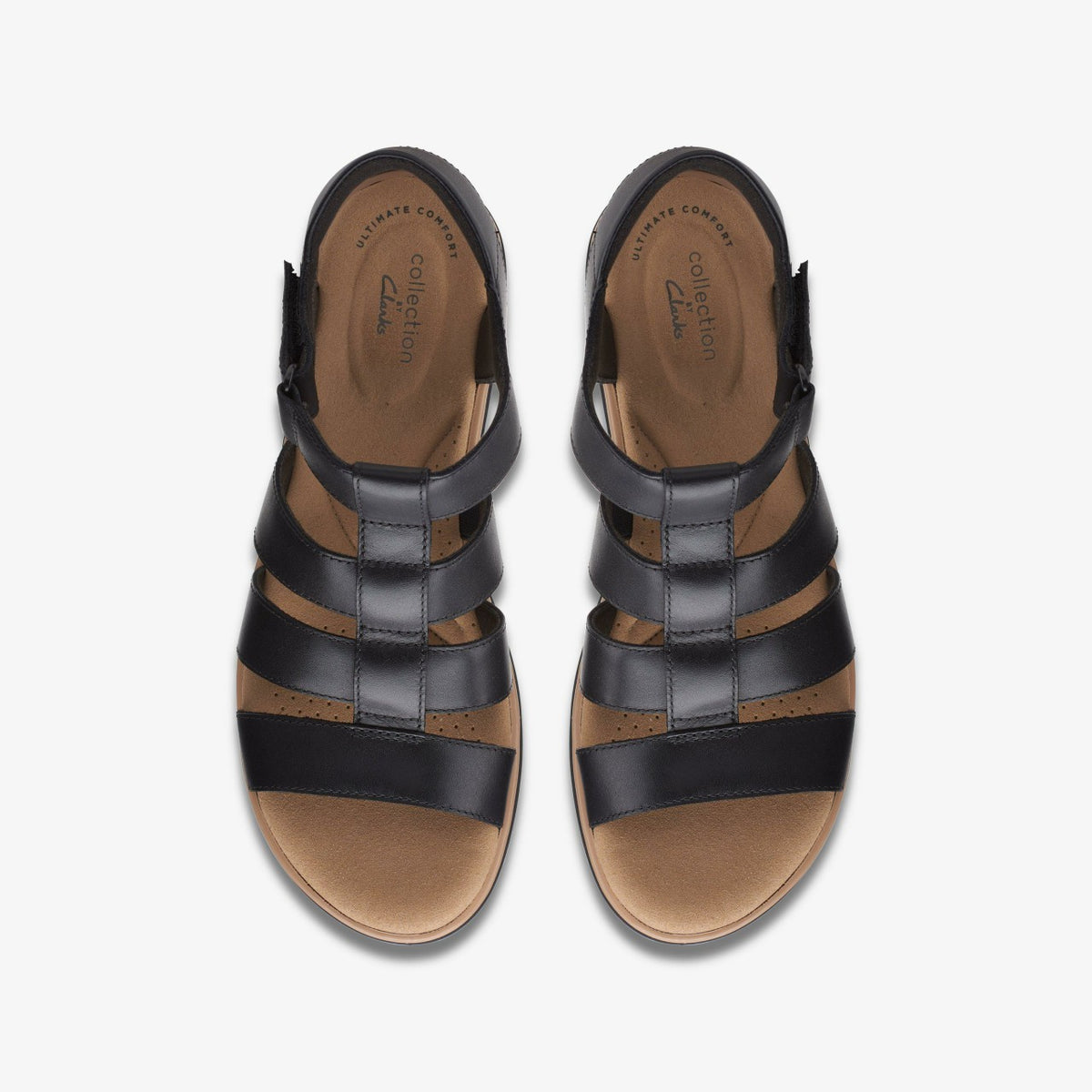 Jillian Quartz Black Leather - Clarks Women