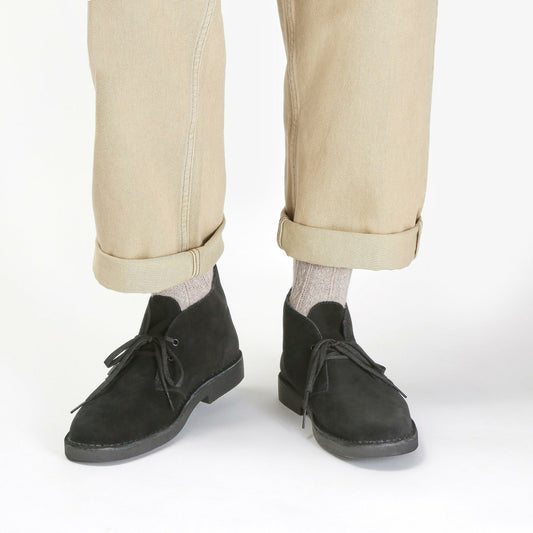 Desert Boot Evo Black Suede - Clarks Men