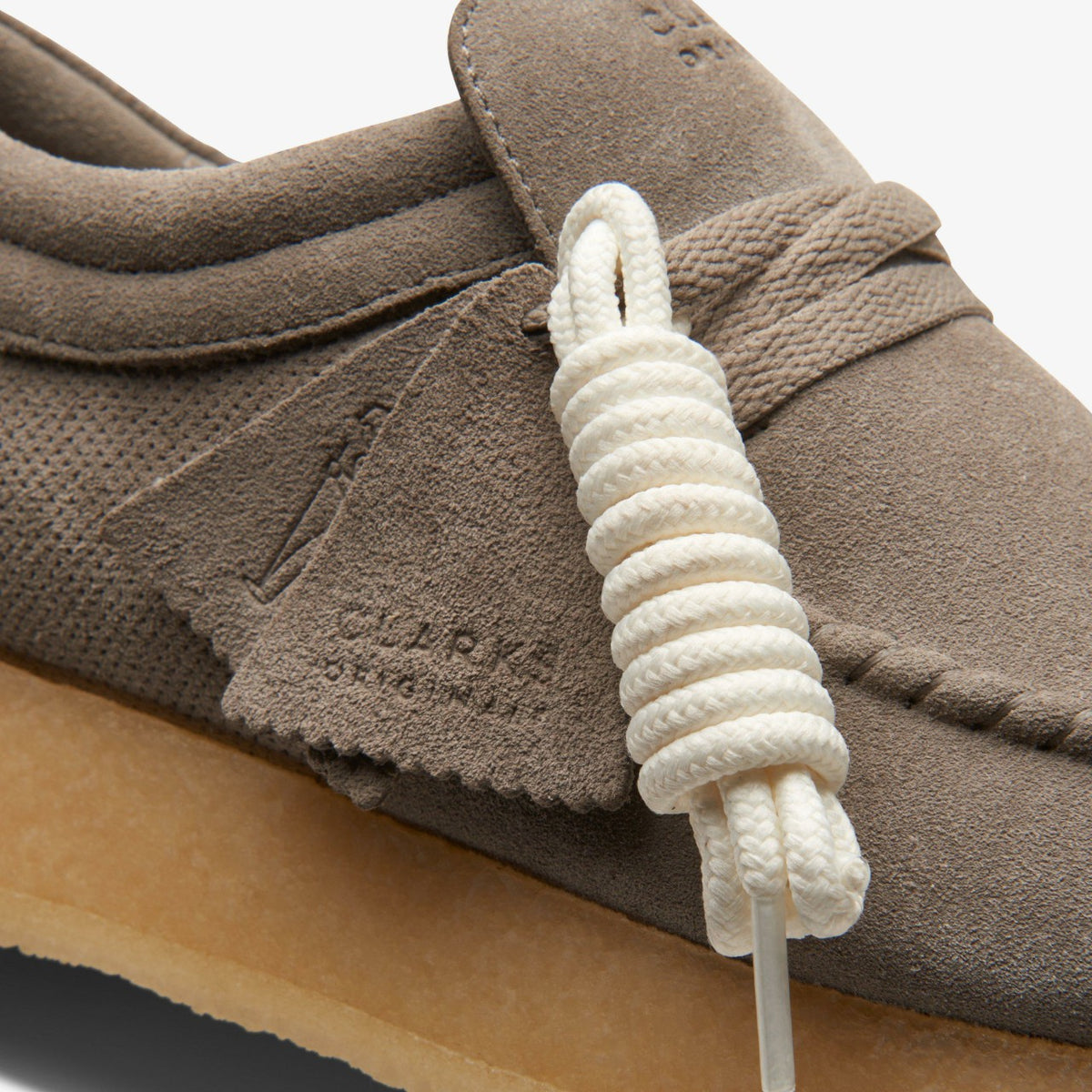 Maycliffe Grey Suede - Clarks Men