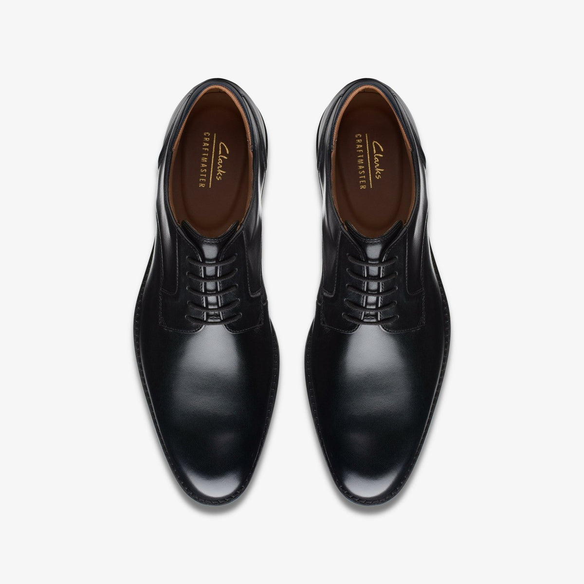 Craft Arlo Lace Black Leather - Clarks Men