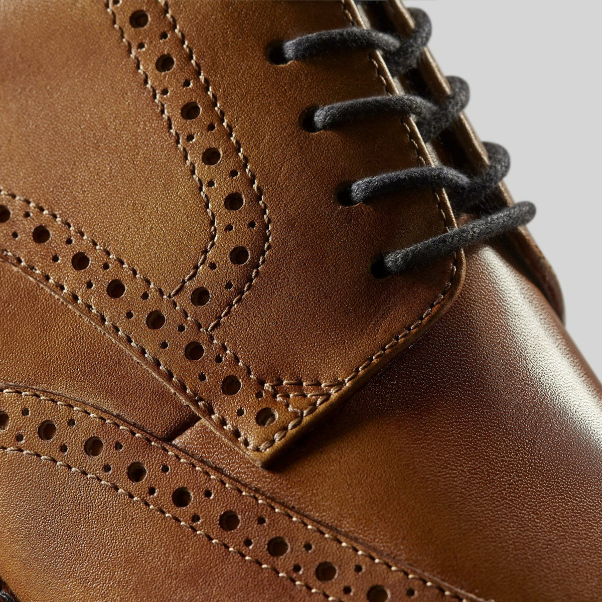 Craft Arlo Limit Brogue Tan Leather - Clarks Men