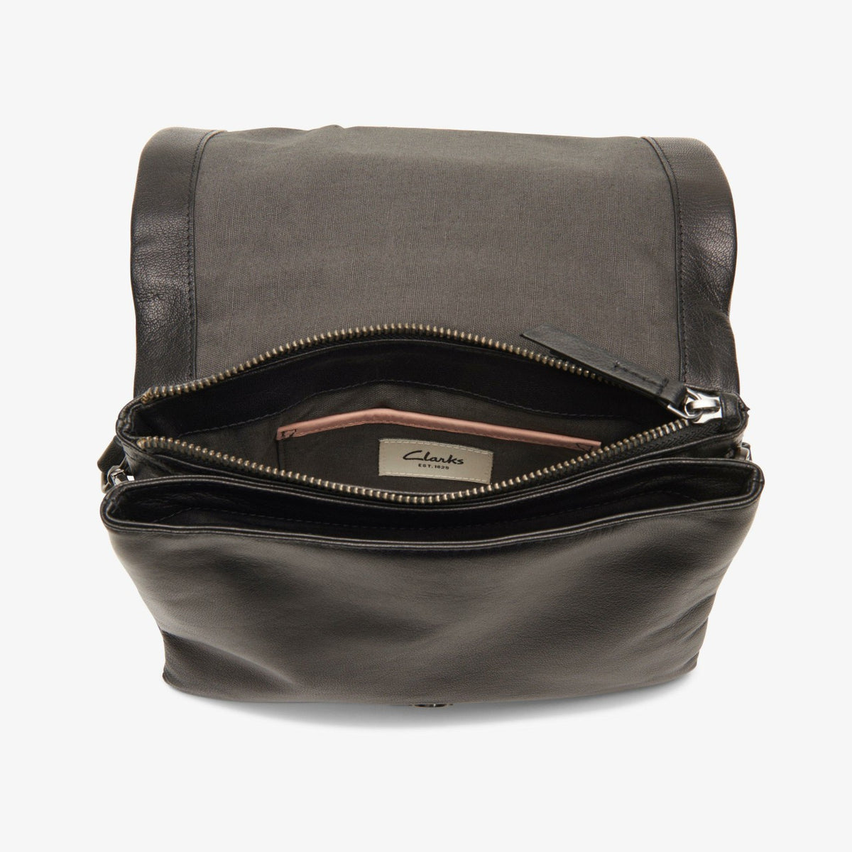 Treen Medium Black Leather - Clarks Women