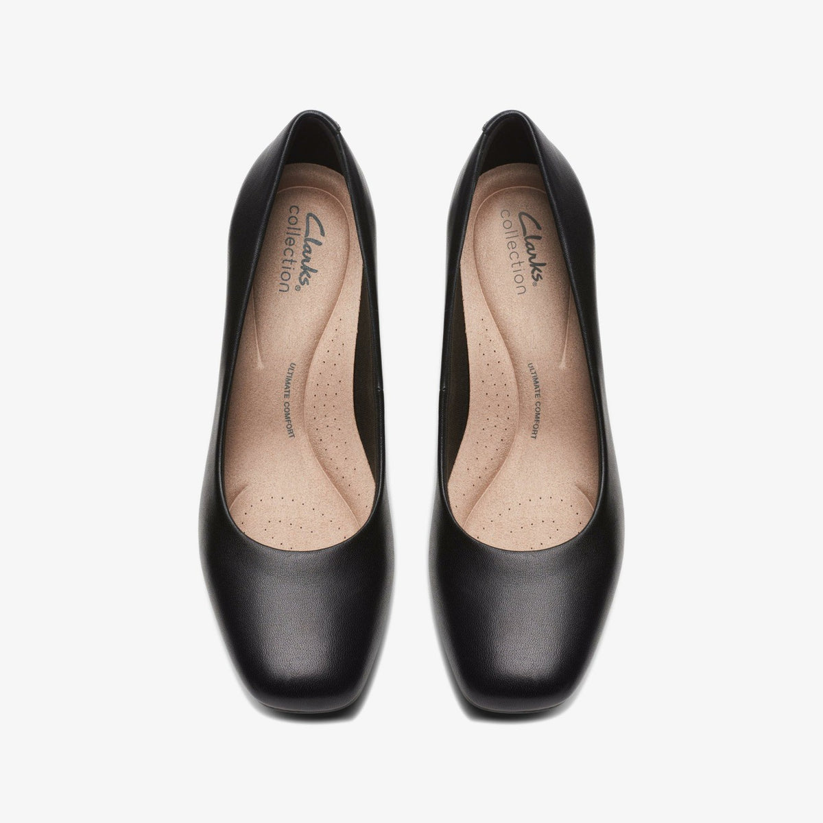 Kyndall Iris Black Leather - Clarks Women