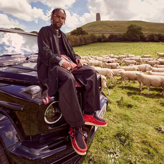 Wallabee Boot Red Camouflage - Clarks Men