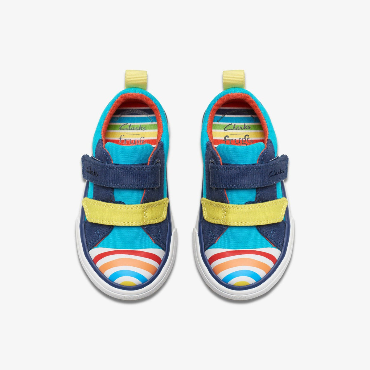 Foxing Ocean Toddler Blue Multicolour - Clarks Kids