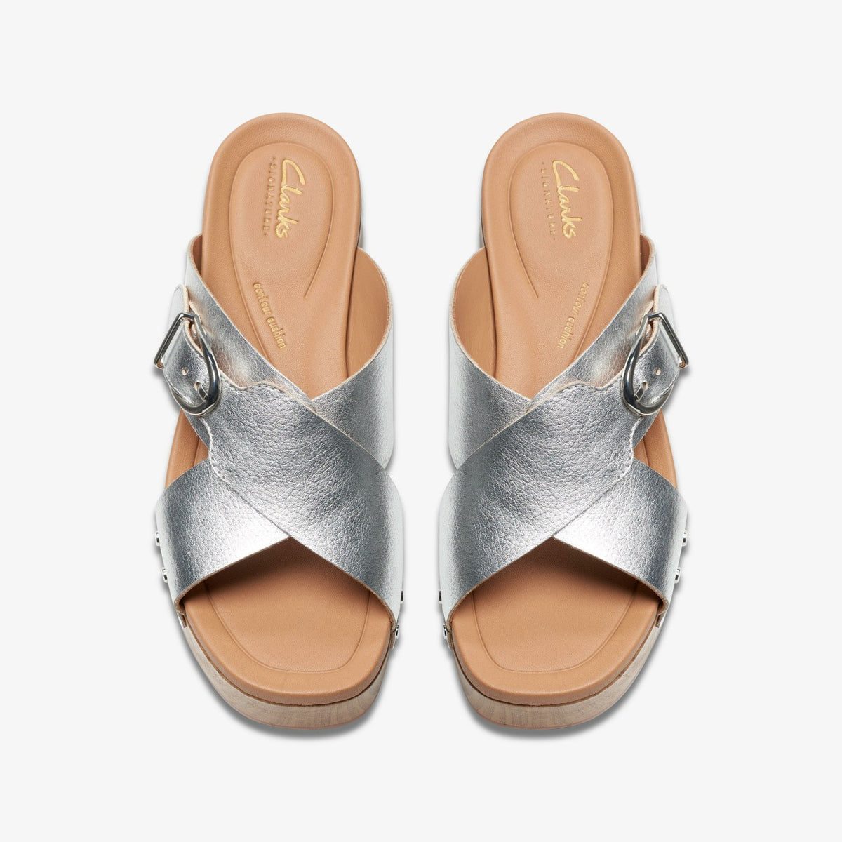 Sivanne Walk Silver Leather - Clarks Women