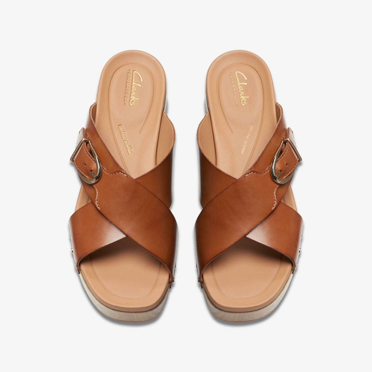 Sivanne Walk Tan Leather - Clarks Women