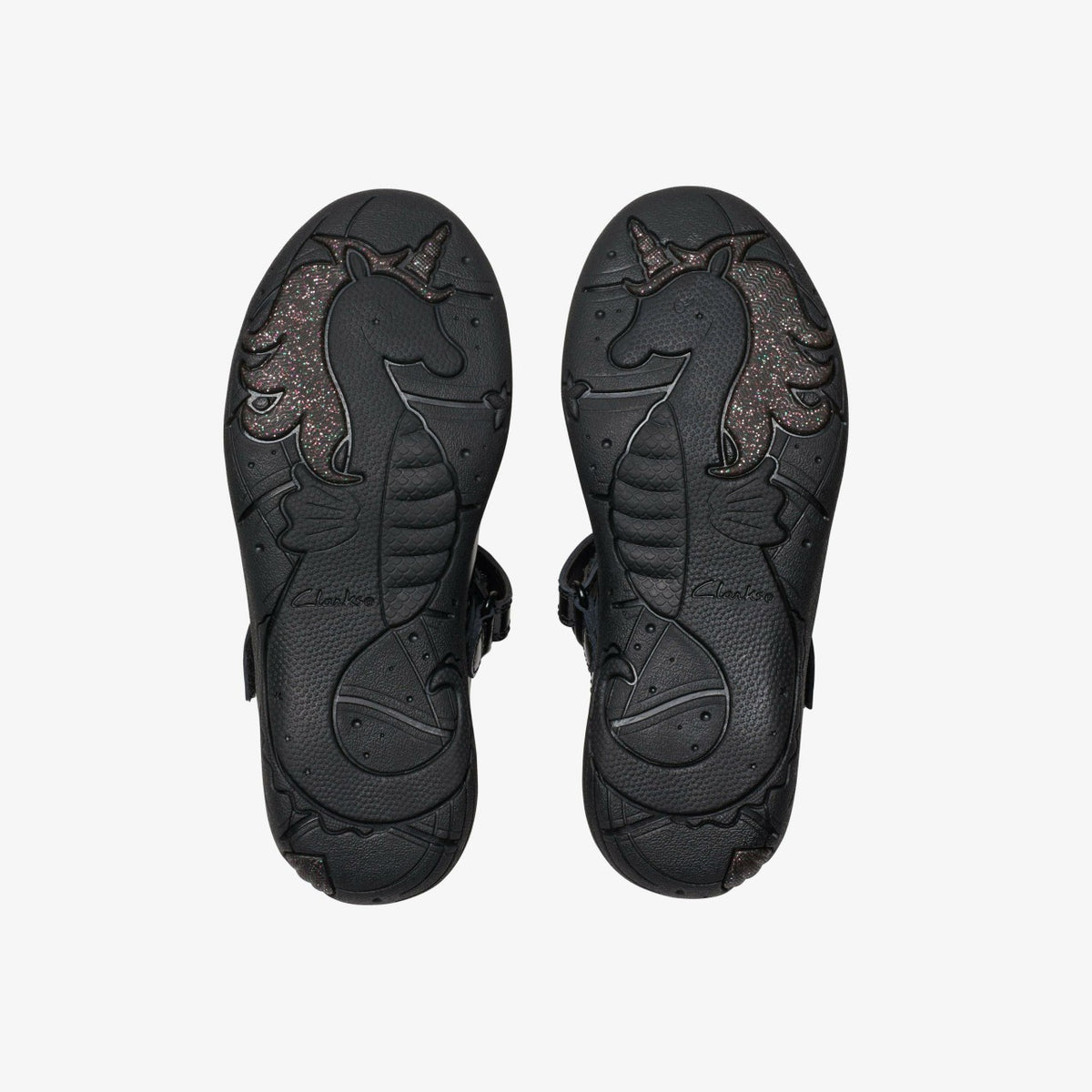 Relda Gem Kid Black Patent - Clarks Kids