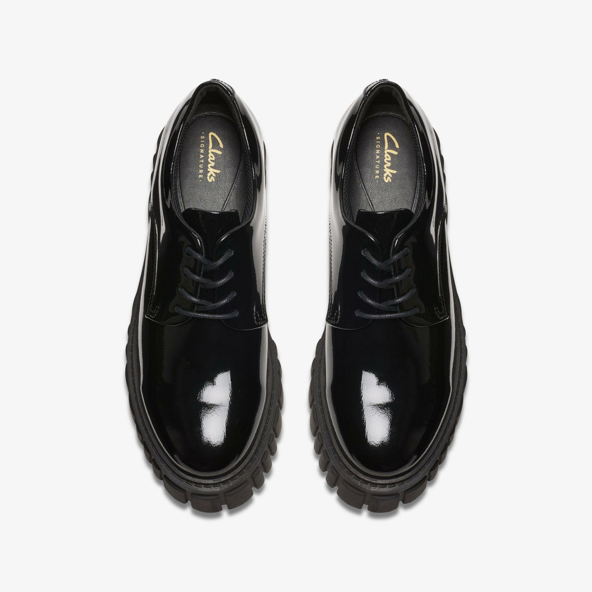 Page Walk Black Patent - Clarks Women