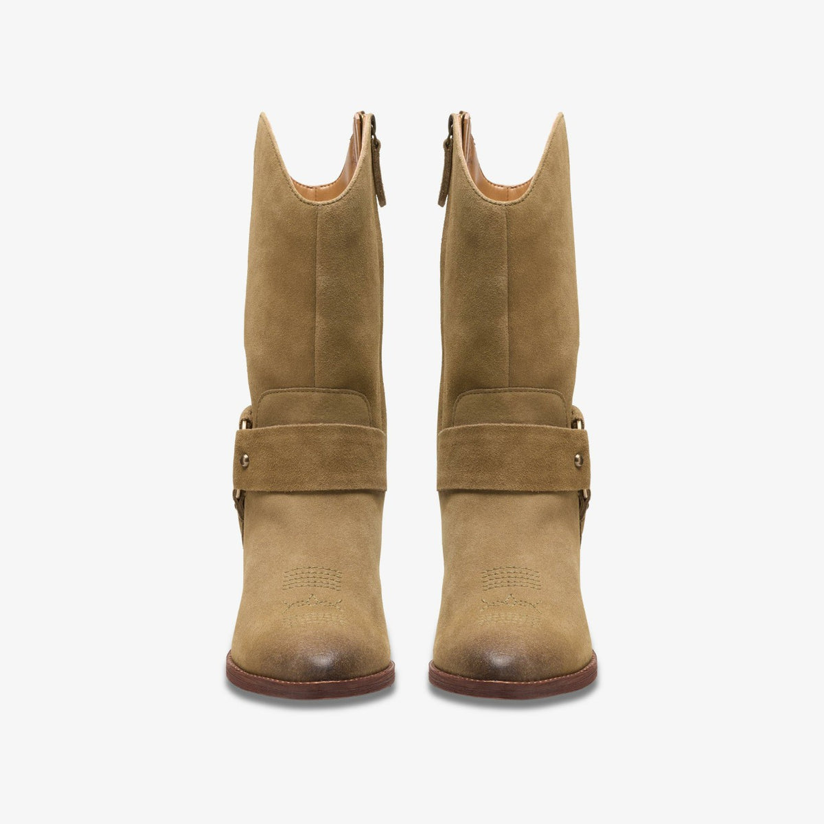 Morzine Rise Dark Sand Suede - Clarks Women