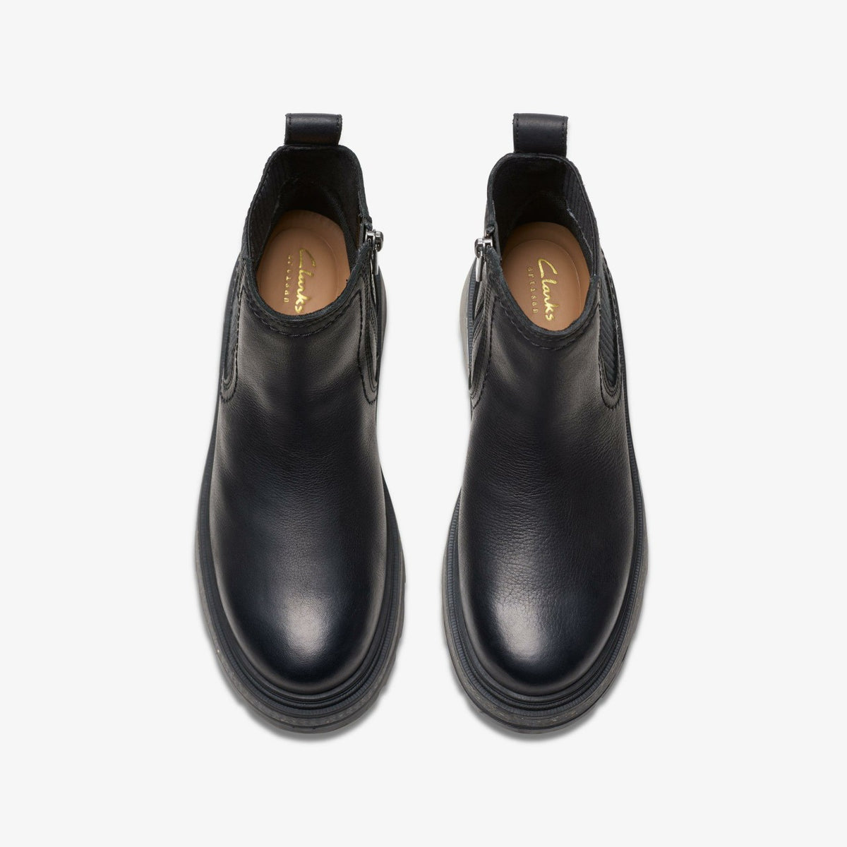 Hencroft Step Waterproof Black Leather - Clarks Women