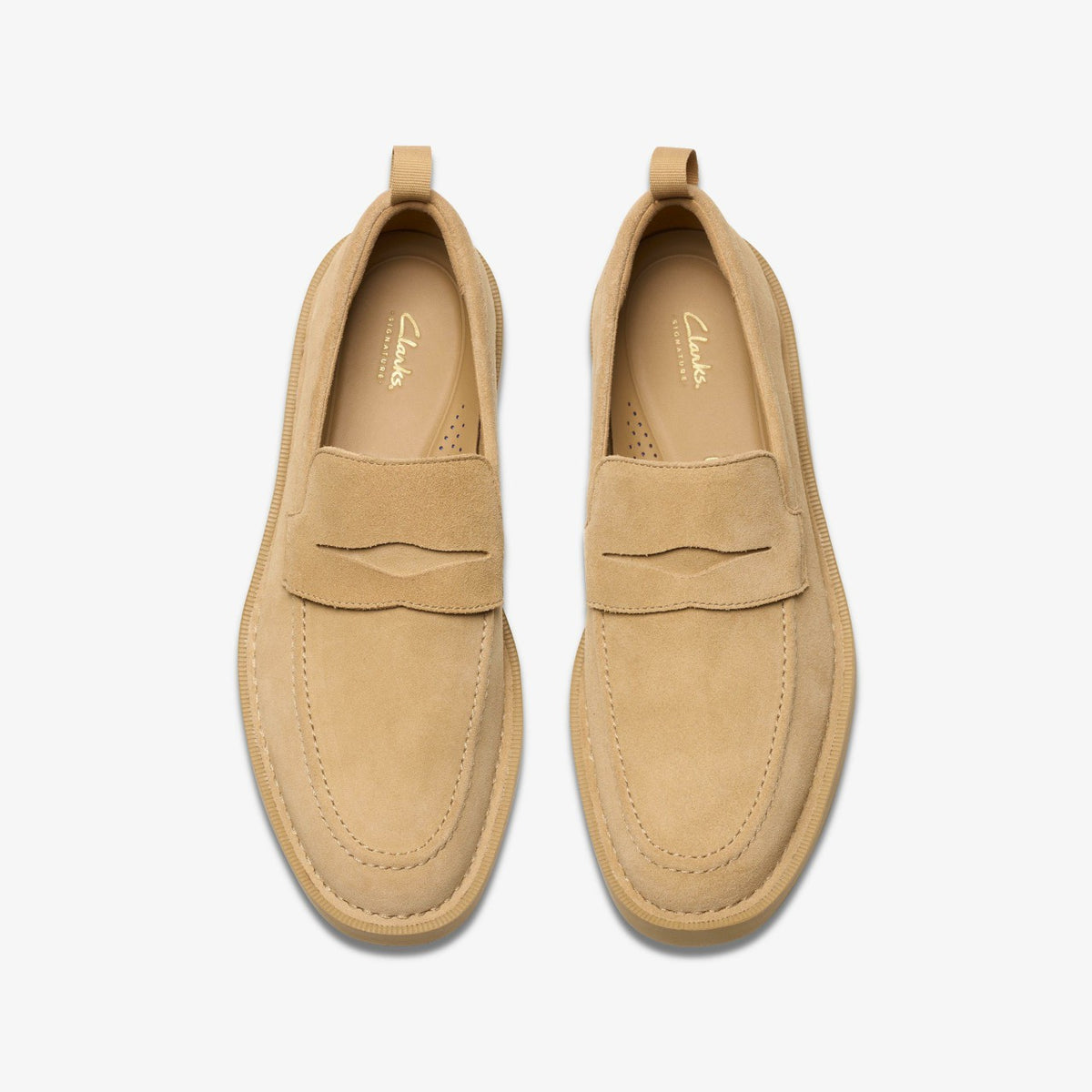 Martock Lo Dark Sand Suede - Clarks Men