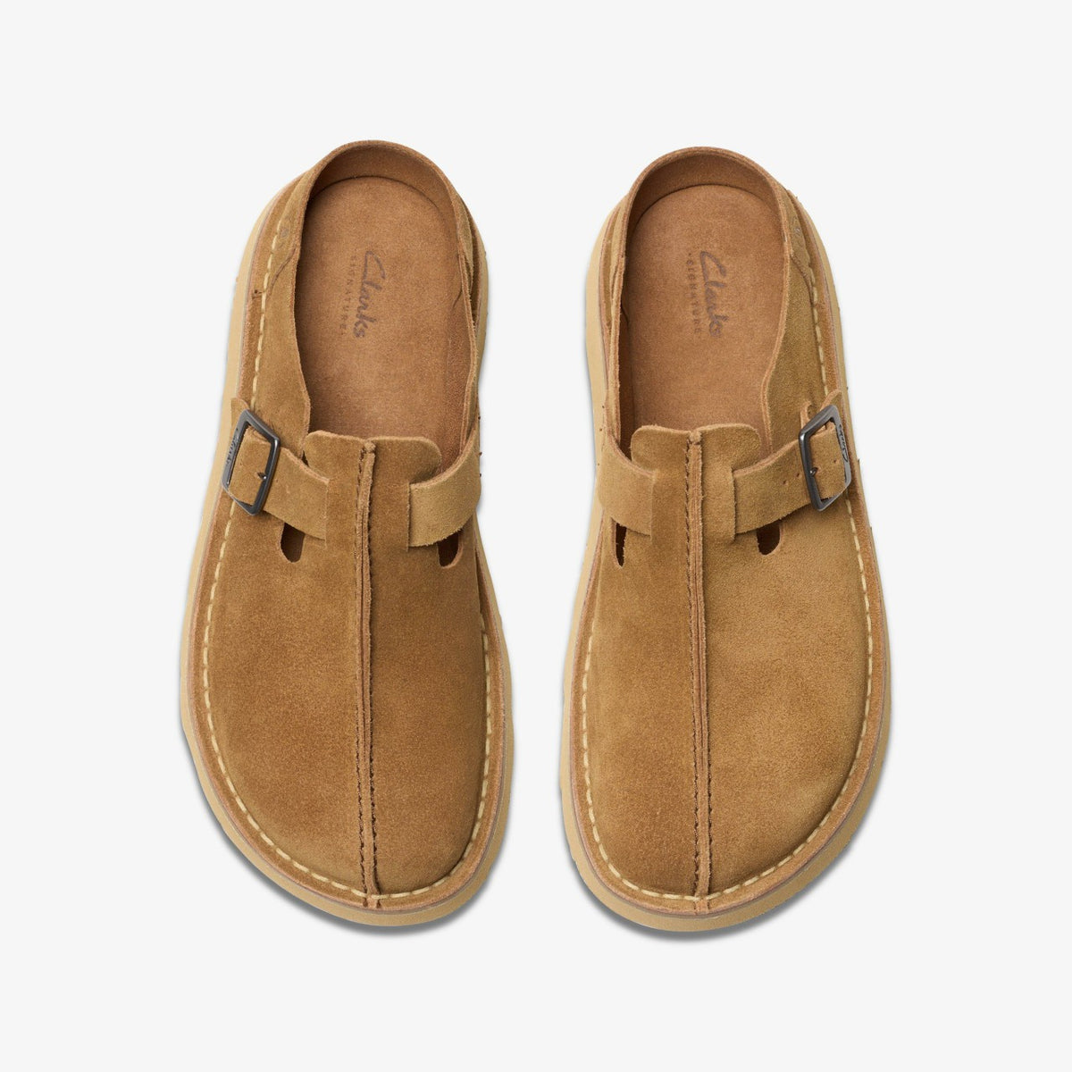 Solsbury Mule Cola Suede - Clarks Men