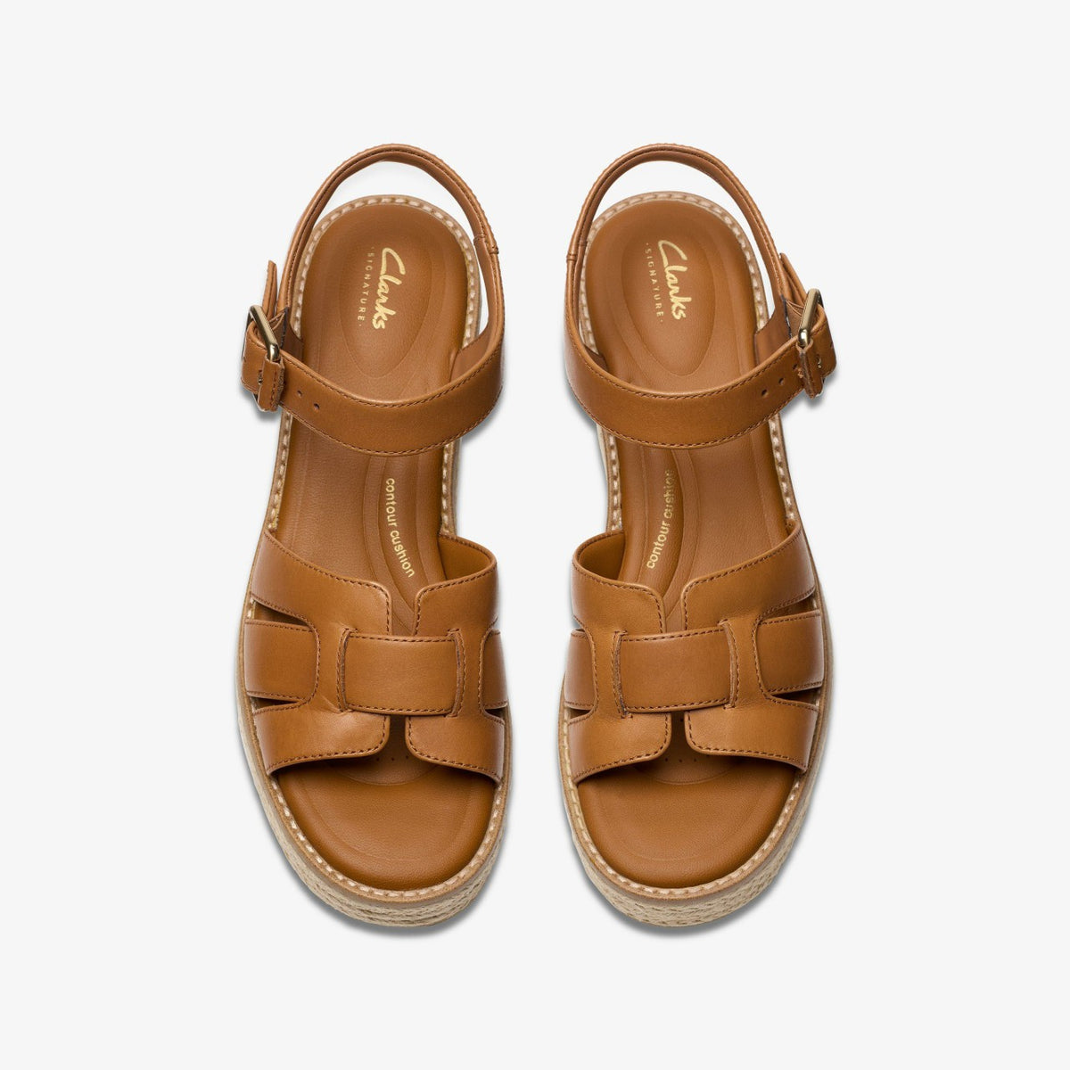 Coledale Strap Tan Leather - Clarks Women