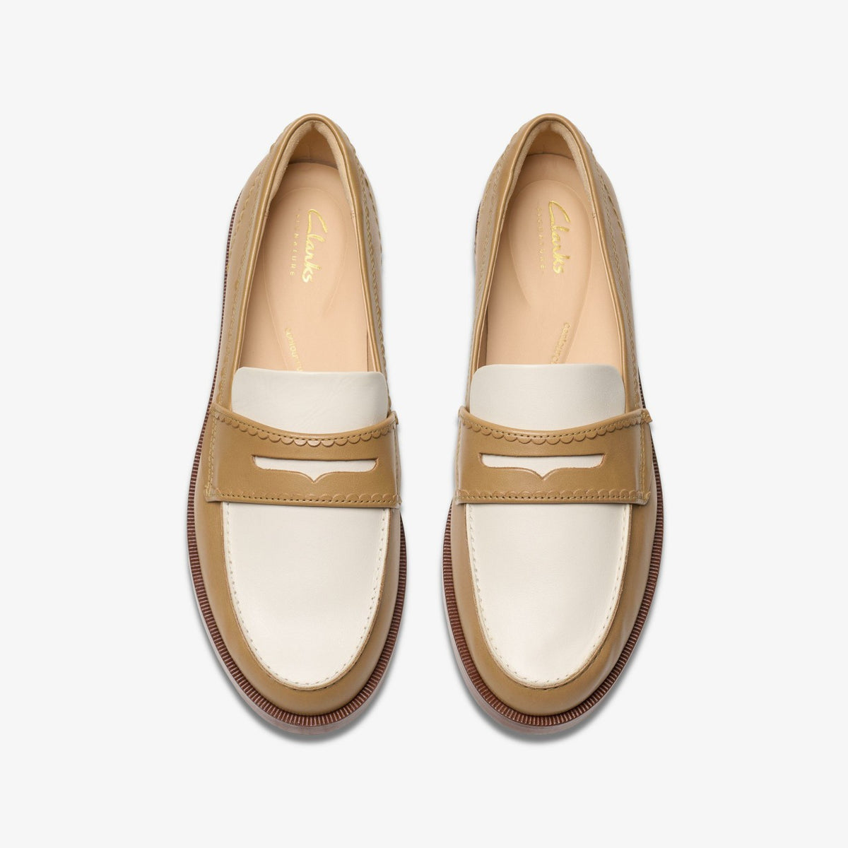 Straven Edge Light Tan Combination - Clarks Women