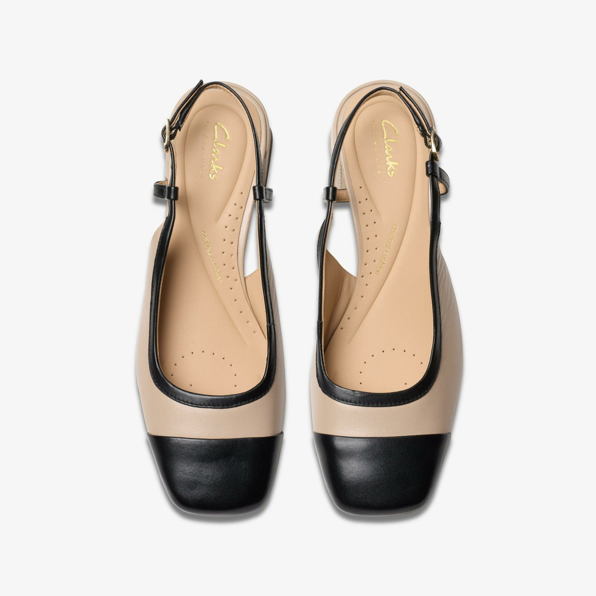 Nyta 45 Sling Sand Combination Leather - Clarks Women