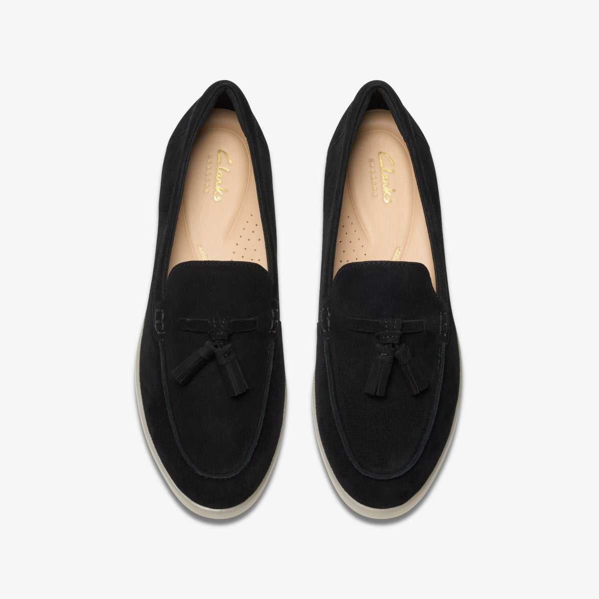 Narini Edge Black Suede - Clarks Women