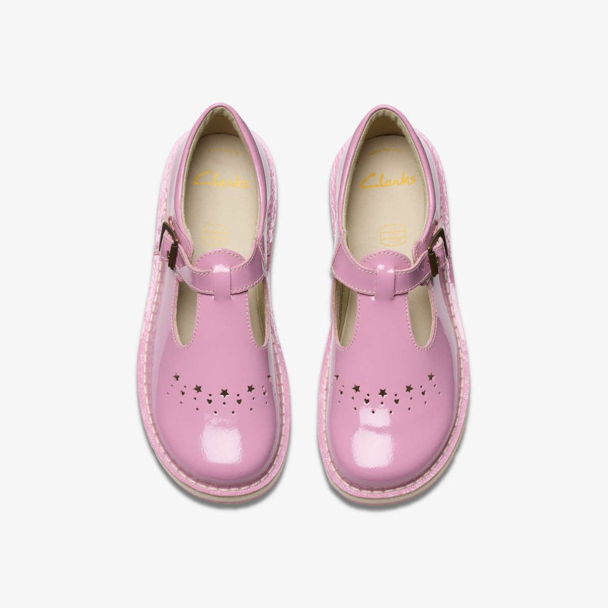 Joyful Skip Kid Pink Patent - Clarks Kids
