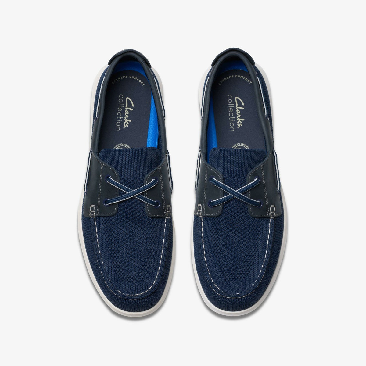 Flexway Tie Navy Combination - Clarks Men