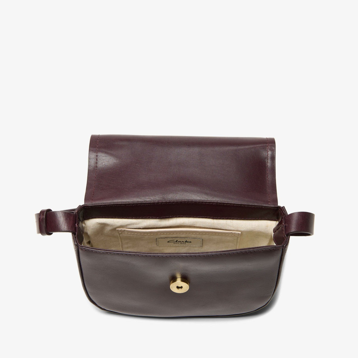 Casual Cross 3 Wine Leather - Clarks Women