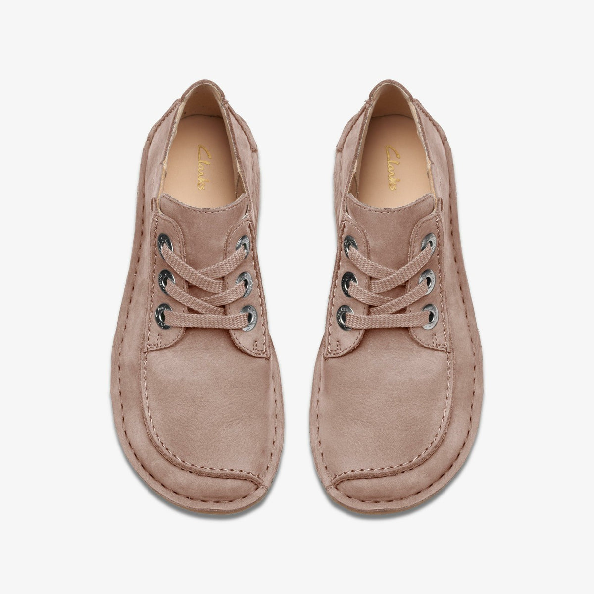 Funny Dream Light Pink Suede - Clarks Women