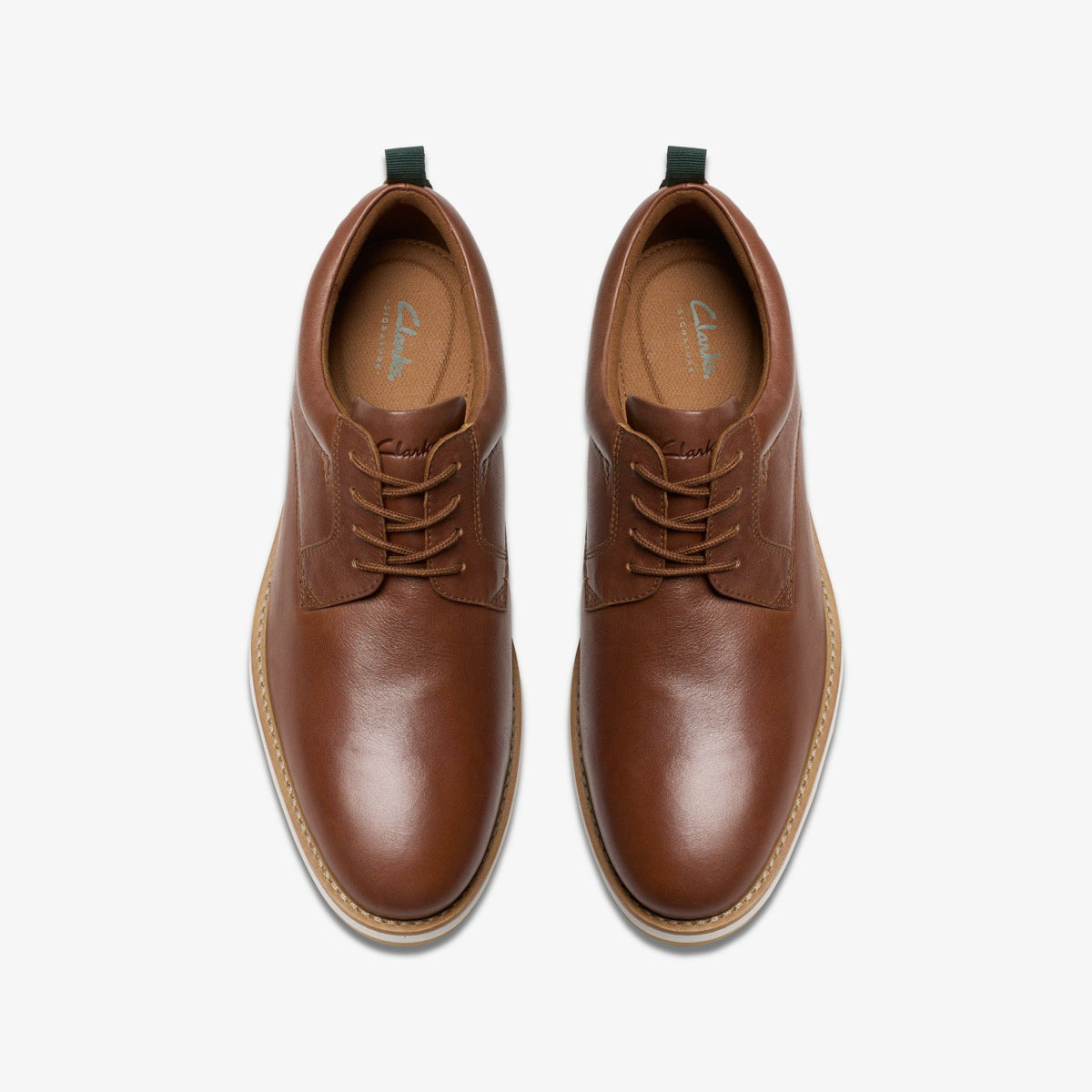 Lapford Lace Tan Leather - Clarks Men