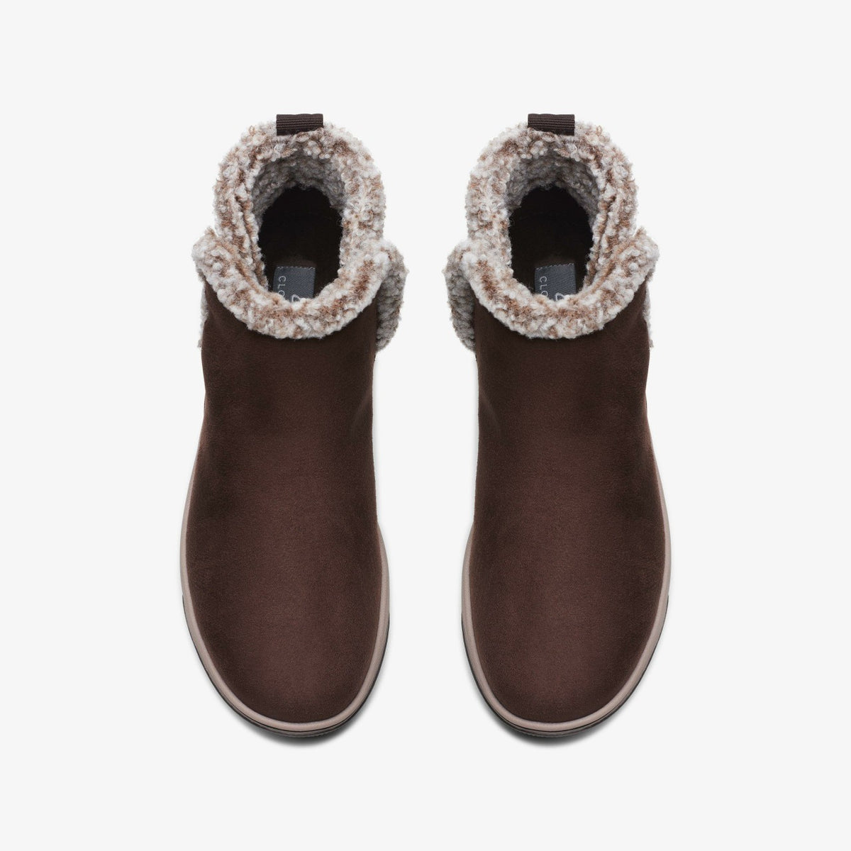 Brinkley Fur Dark Brown - Clarks Women