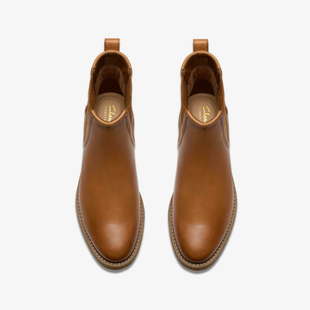 Nella Top Tan Leather - Clarks Women