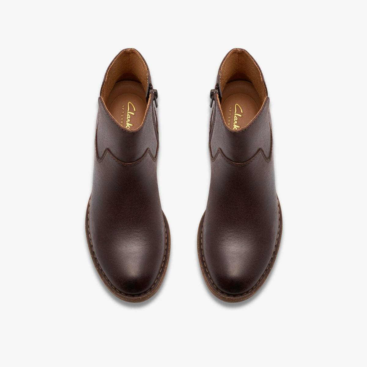 Kastela Top Brown Leather - Clarks Women