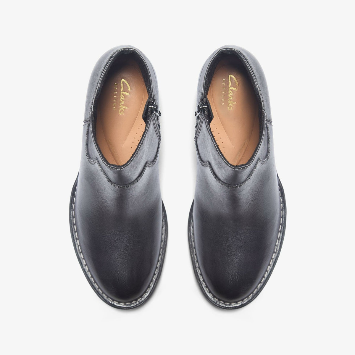 Kastela Top Black Leather - Clarks Women