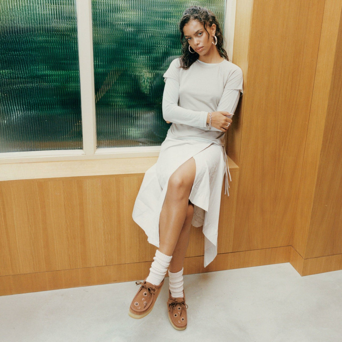 Wallacraft Bee Brown/Orange Suede - Clarks Women