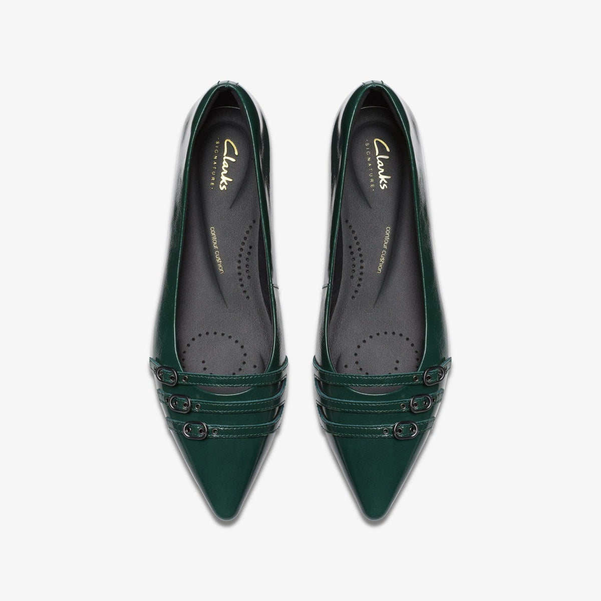 Sensa 15 Strap Dark Green - Clarks Women