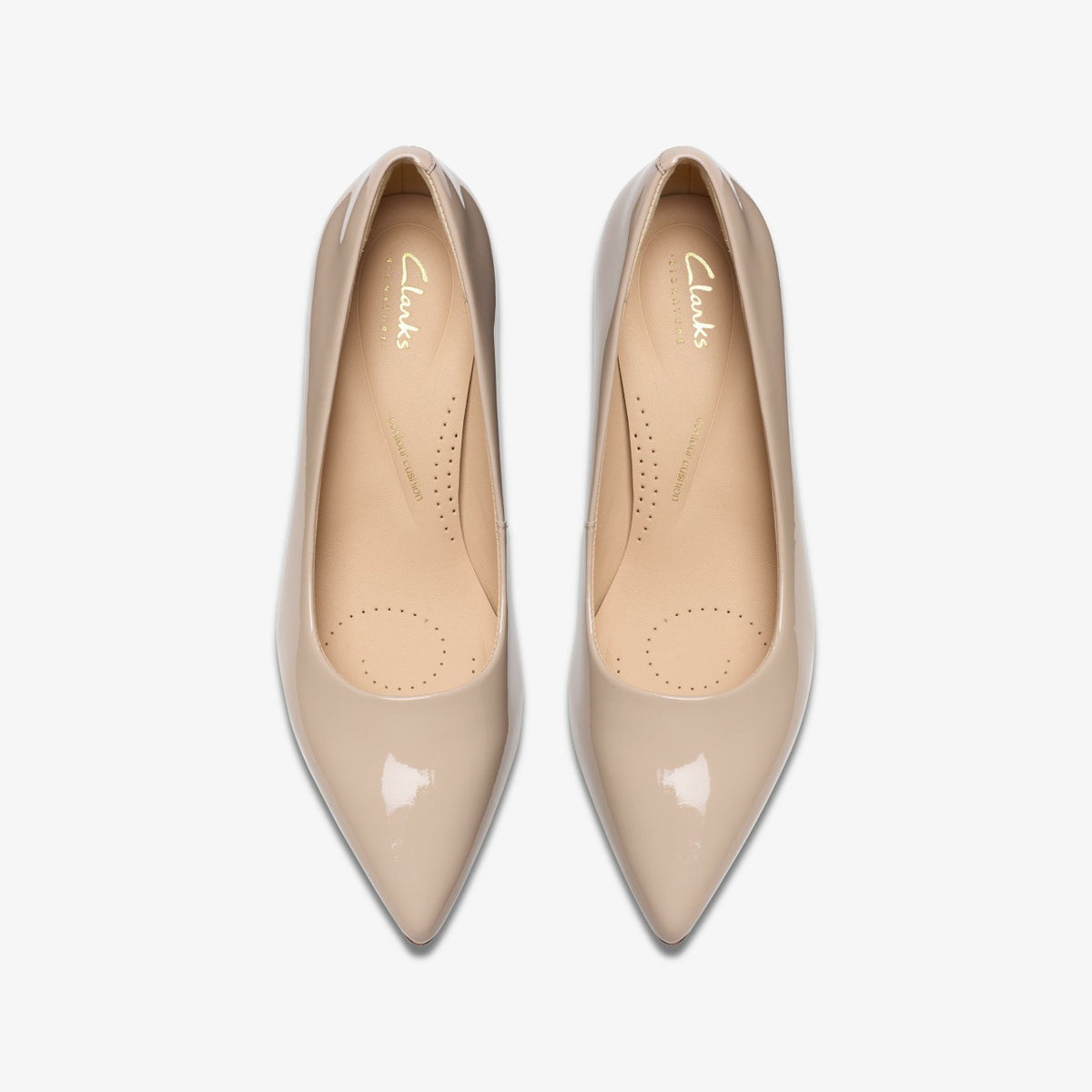 Zarey Court Sand Patent - Clarks Women