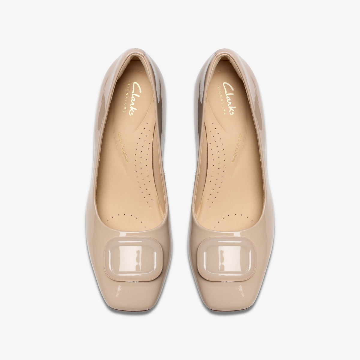 Fernie Trim Sand Patent - Clarks Women