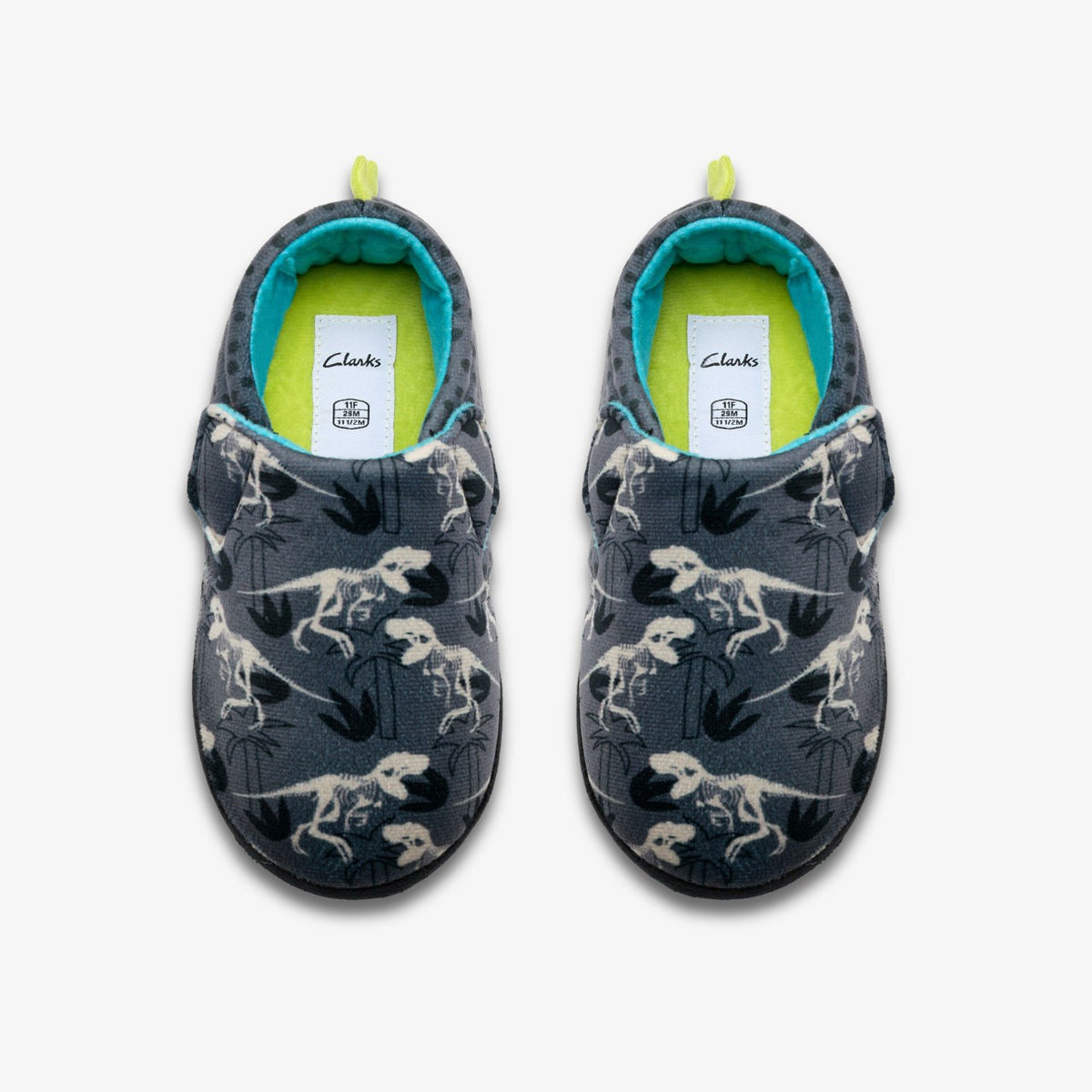Fluffy Snug Kid Dark Grey Interest - Clarks Kids