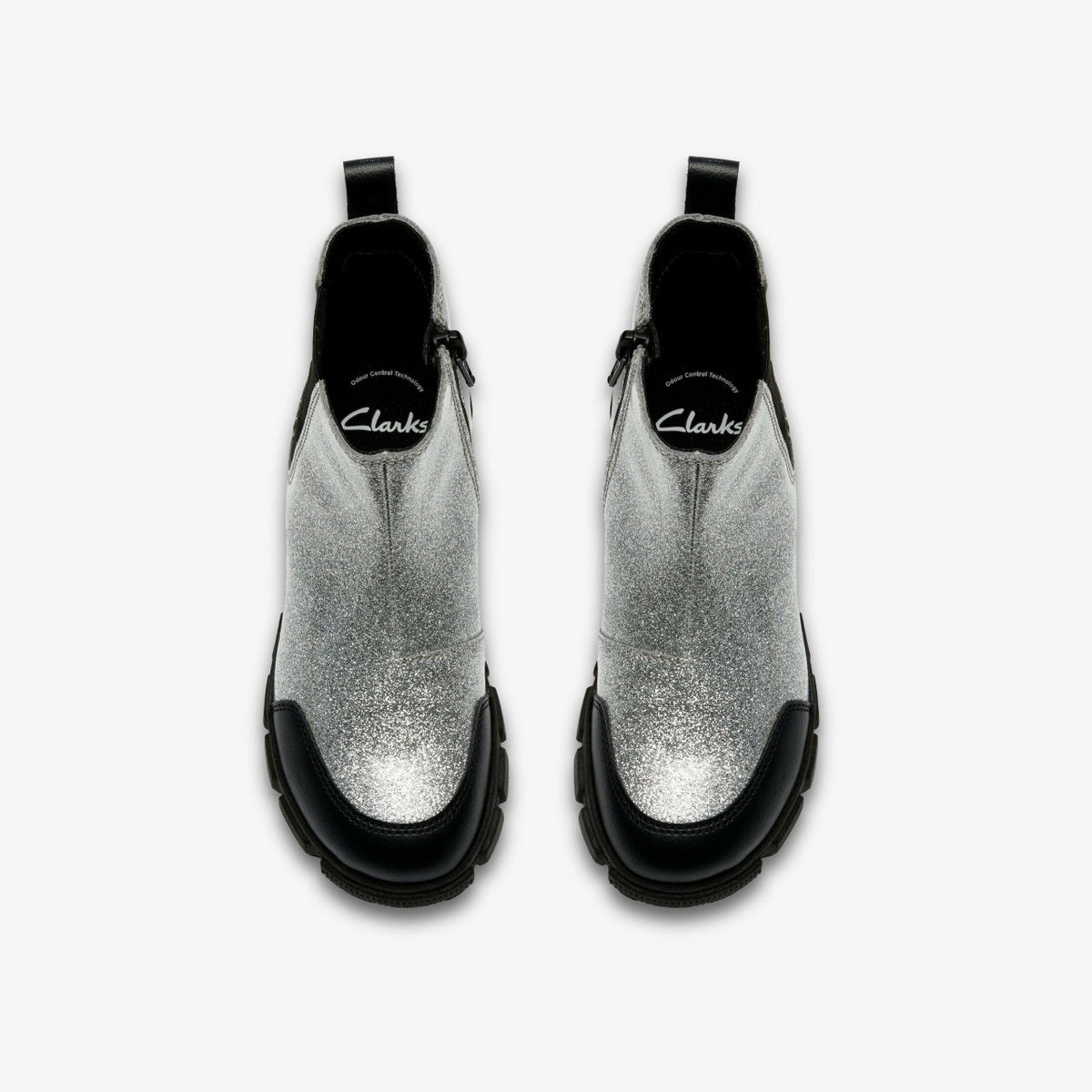 Evyn Chelsea Kid Silver Patent - Clarks Kids