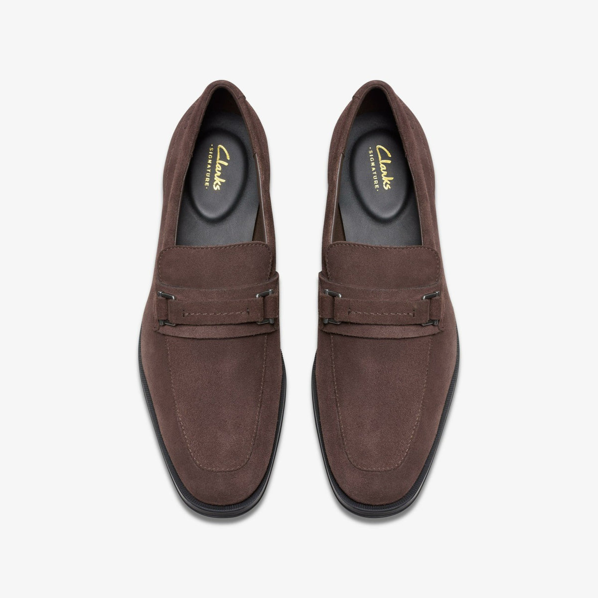 Paulton Lo Dark Brown Suede - Clarks Men