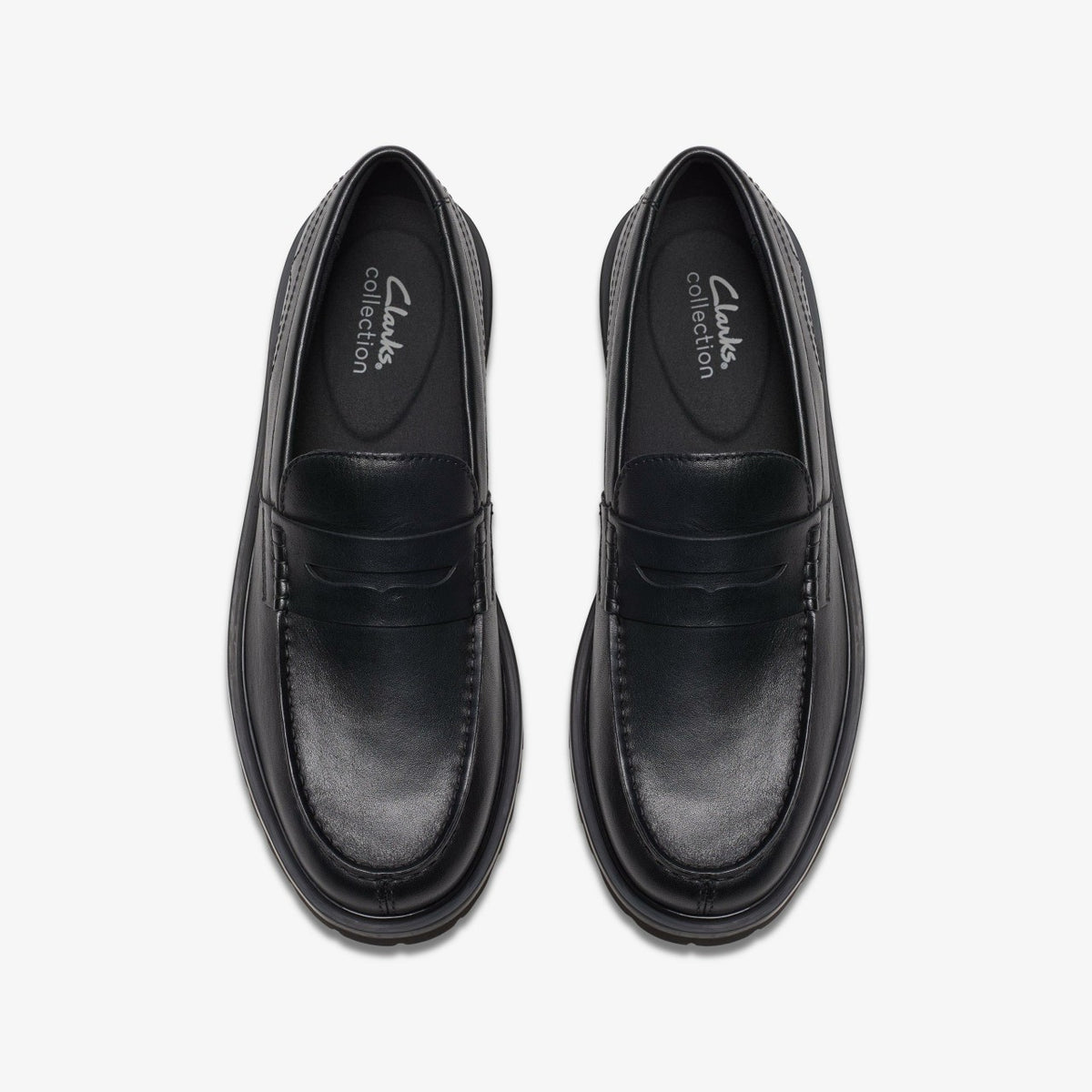 Berwick Lo Black Leather - Clarks Men