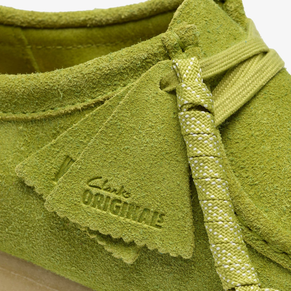 Wallabee Lime Suede - Clarks Men