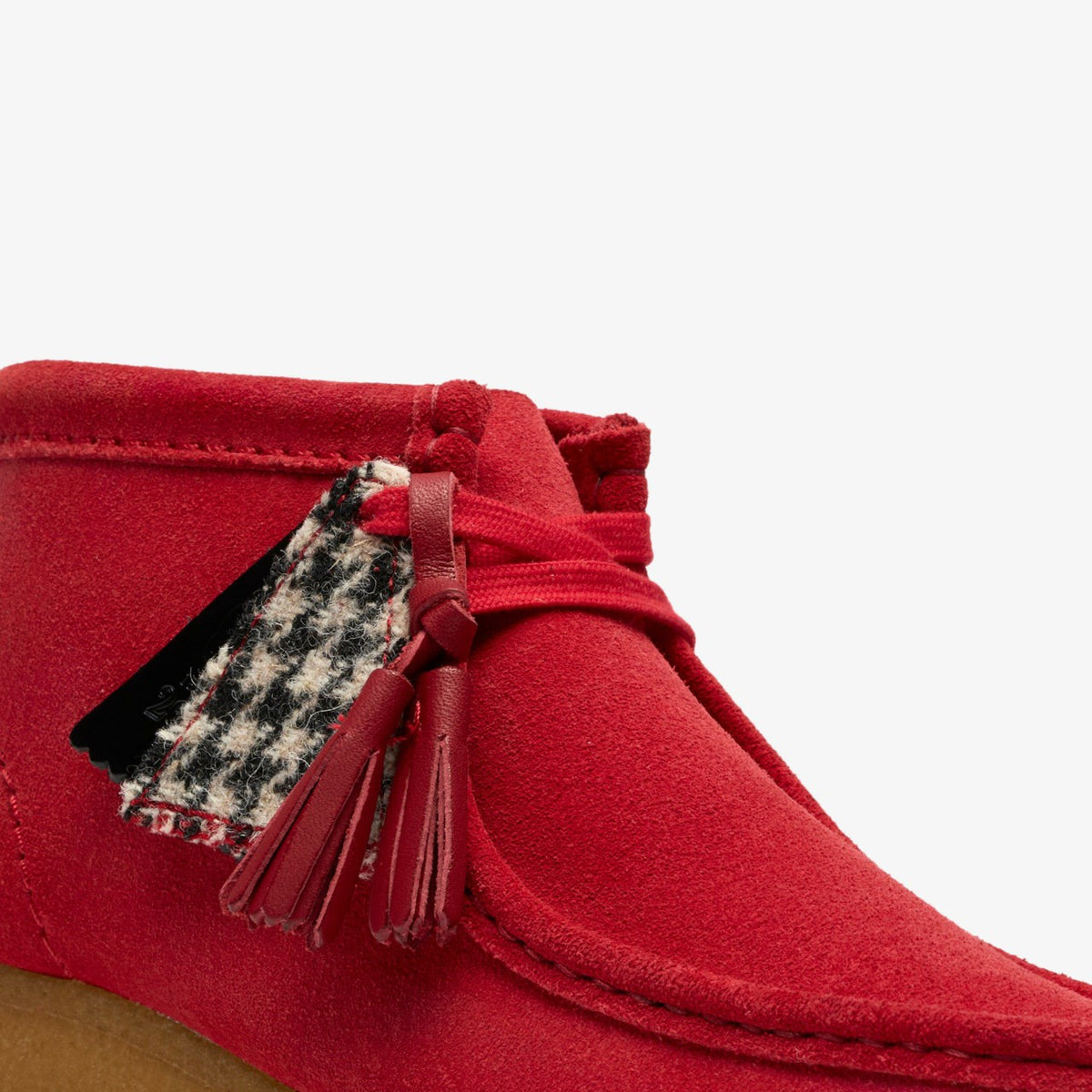 Wallabee Boot Red Suede - Clarks Women