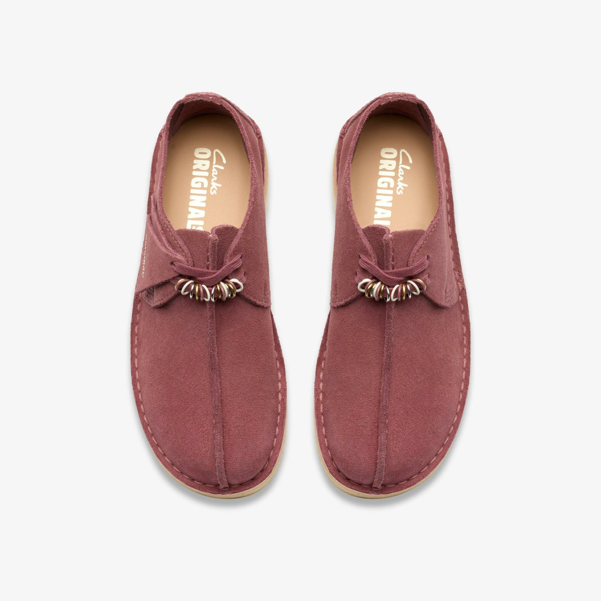 Desert Trek Rose Brown Suede - Clarks Women