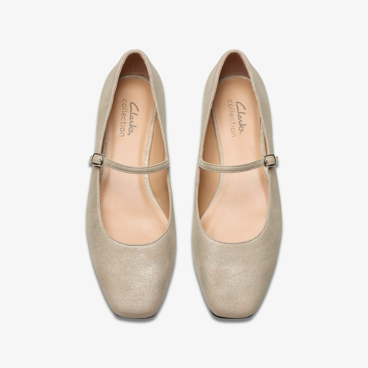 Emelina Gem Champagne - Clarks Women