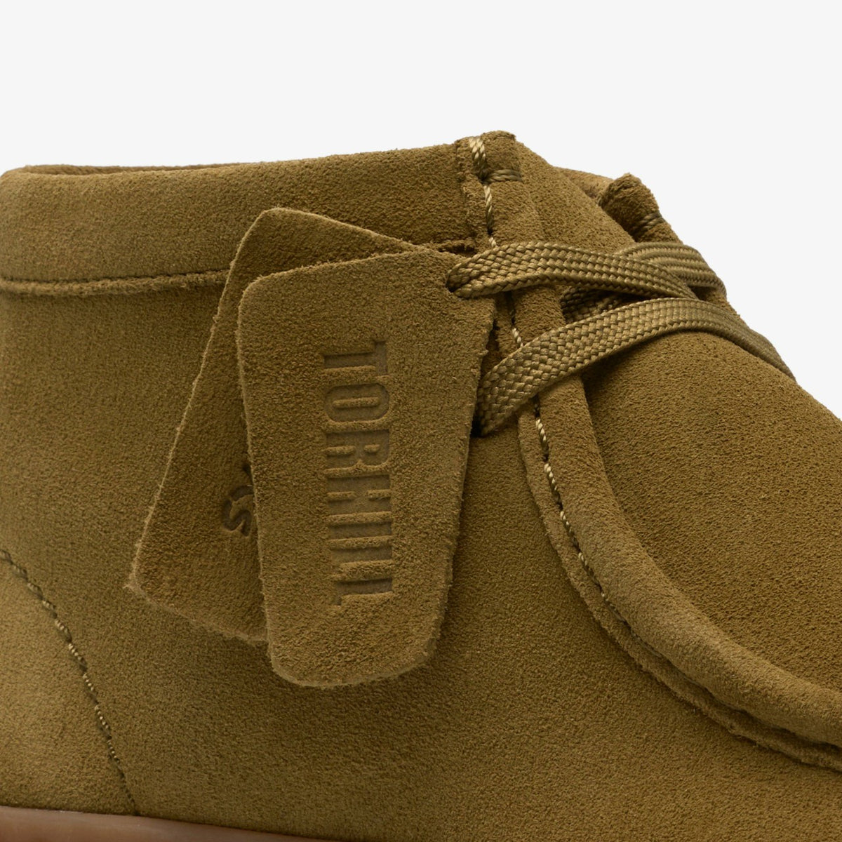 Torhill Moss Olive Suede - Clarks Women