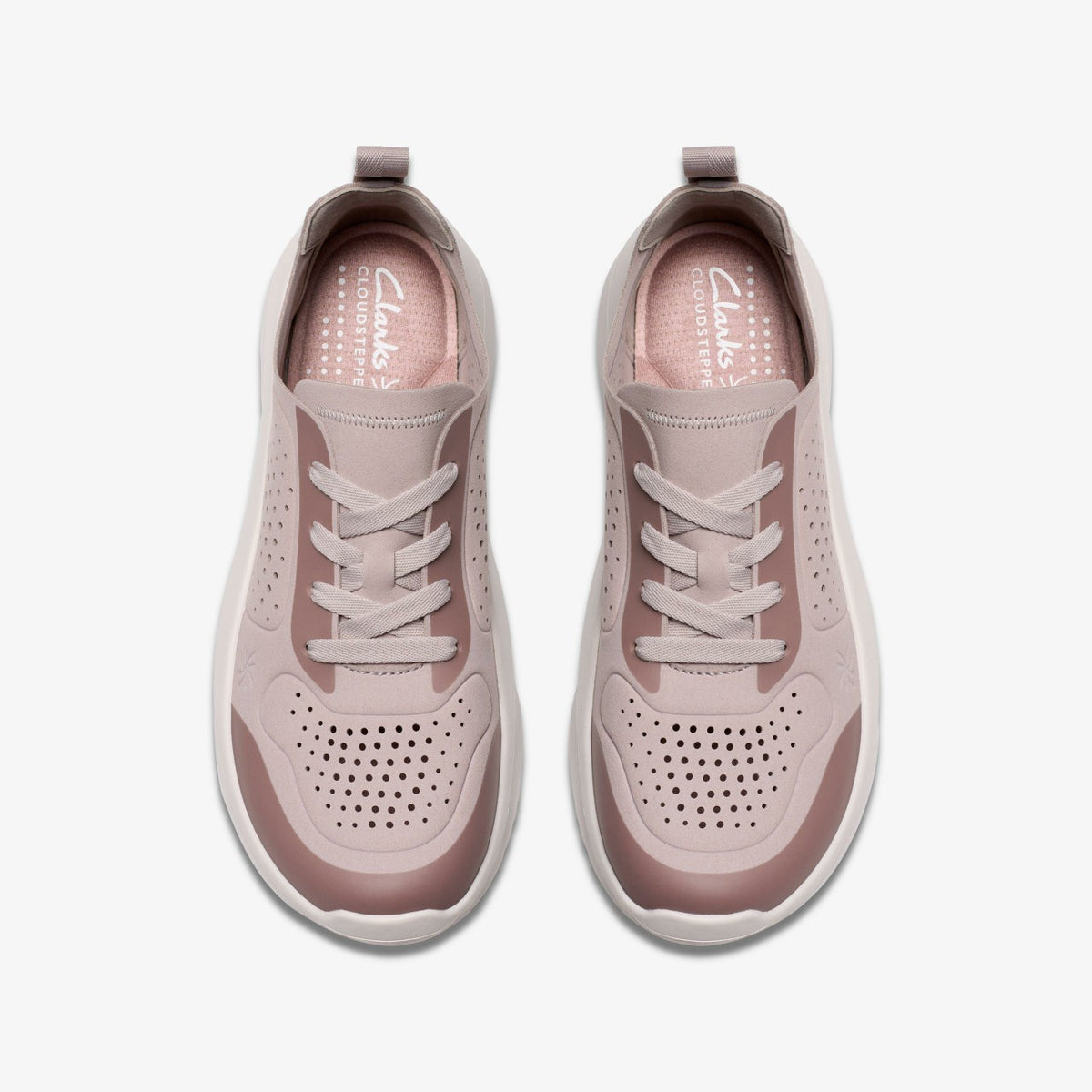 Solevana Tie Mauve Combination - Clarks Women