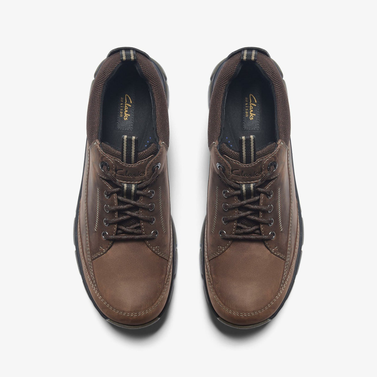 Spypath Lo GORE-TEX Dark Brown Leather - Clarks Men