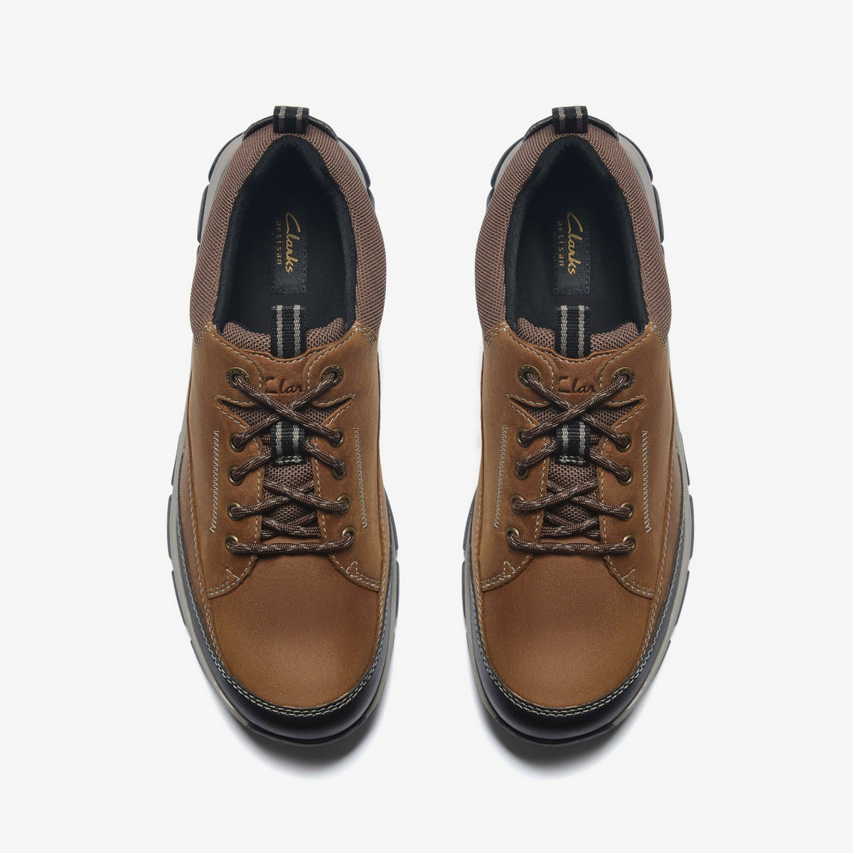Spypath Lo GORE-TEX Dark Tan Leather - Clarks Men