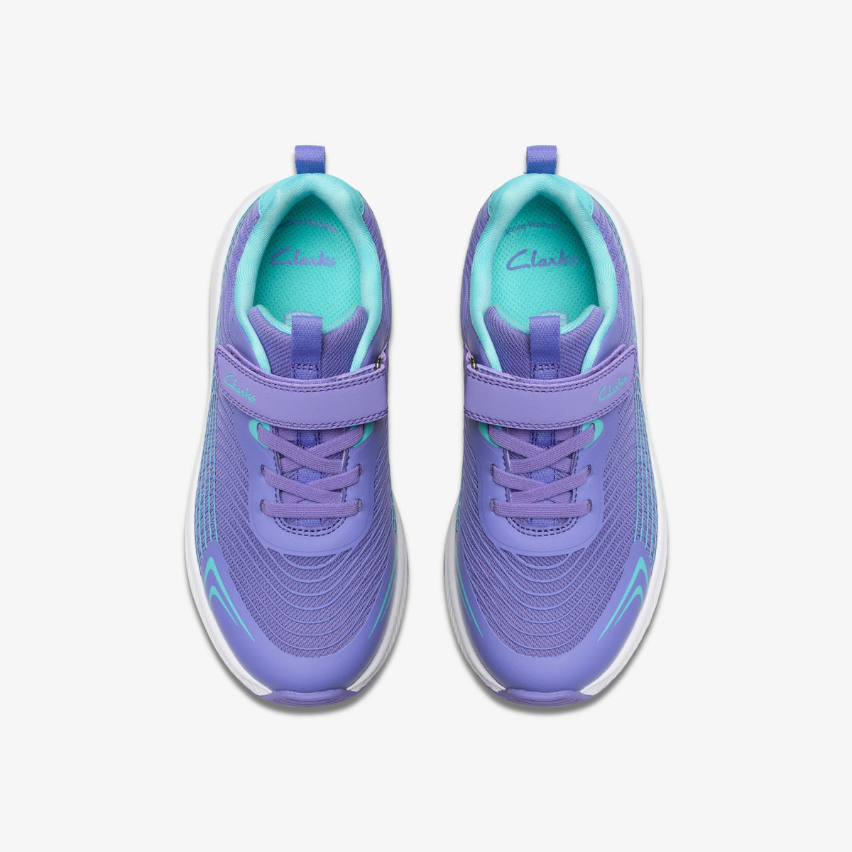 Deyes Dash Kids Purple Synthetic - Clarks Kids